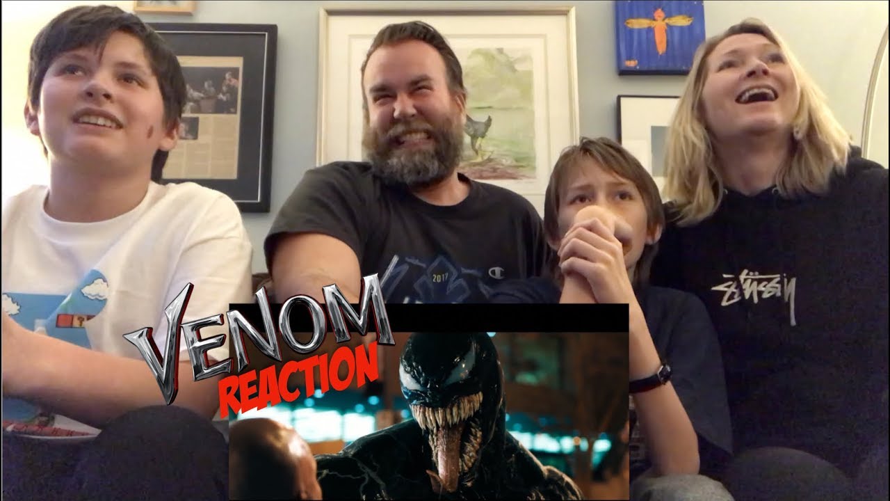 VENOM-Official trailer REACTION