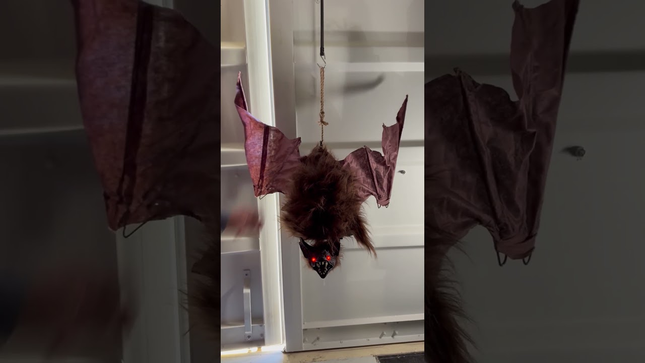 Animatronic Halloween Demon Bat - Up For Auction