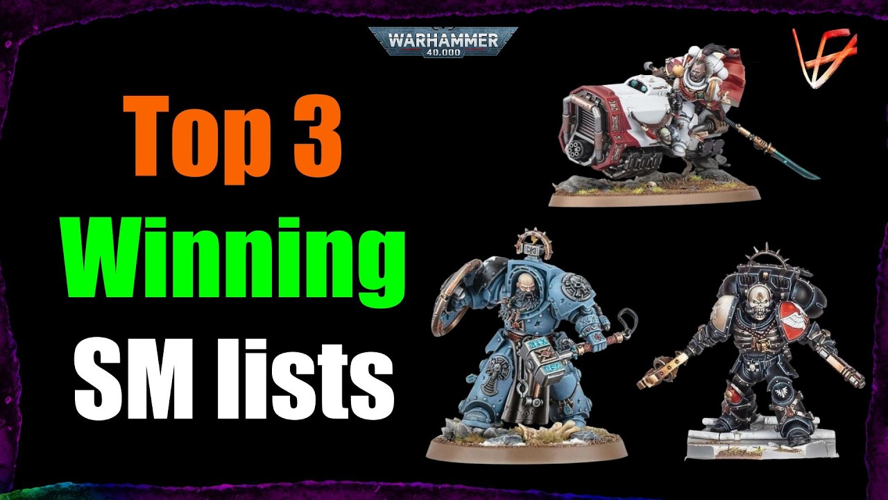 Top 3 Winning Space Marines Lists Analyzed | Warhammer 40K Tactics