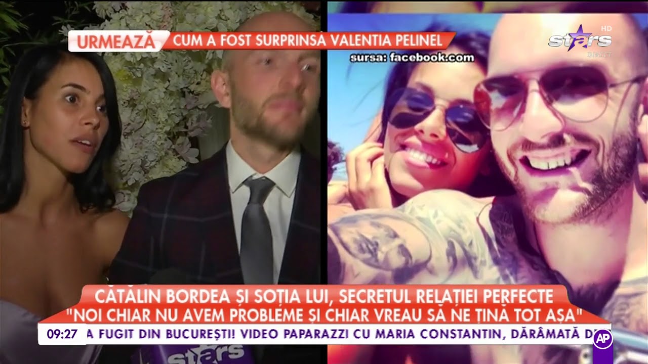 Cătălin Bordea şi Livia, secretul unei căsnicii fericite
