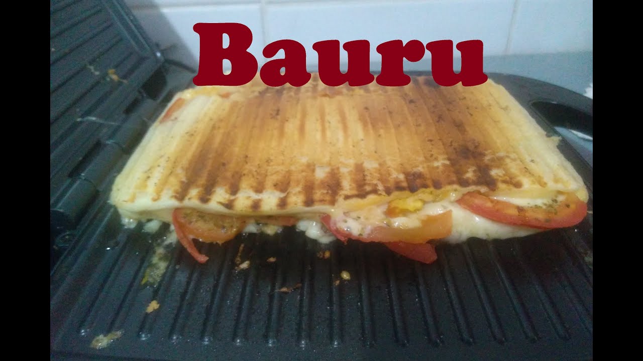 Bauru na sanduicheira