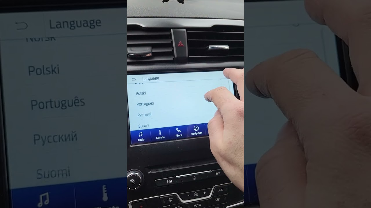 Sync 3 &ndash; zmiana języka na polski | Ford Mondeo / S-MAX | v3.4 How to change language in Sync3 v3.4
