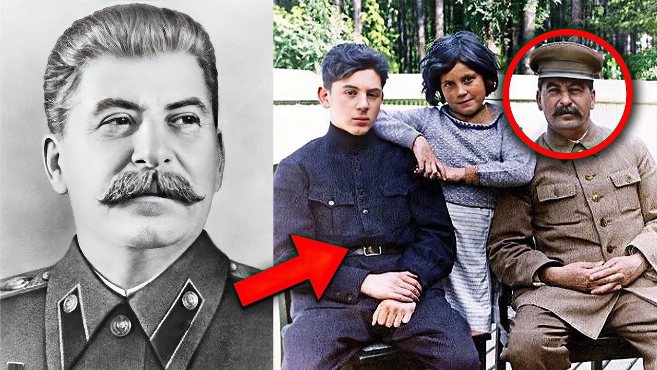 O que aconteceu com os filhos de Joseph Stalin?