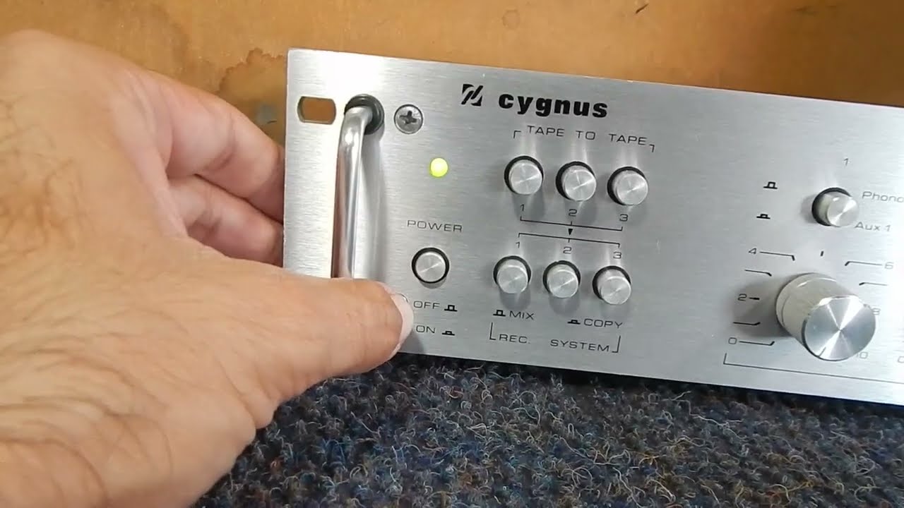 SAM 800 Cygnus FUNCIONAMENTO e CONEXÕES  - MIXER 4 CANAIS FEITO NO BRASIL ANOS 80