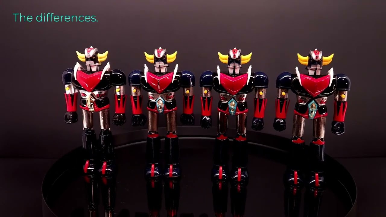 Grendizer Popy Reconize the different versions Popy GA-37