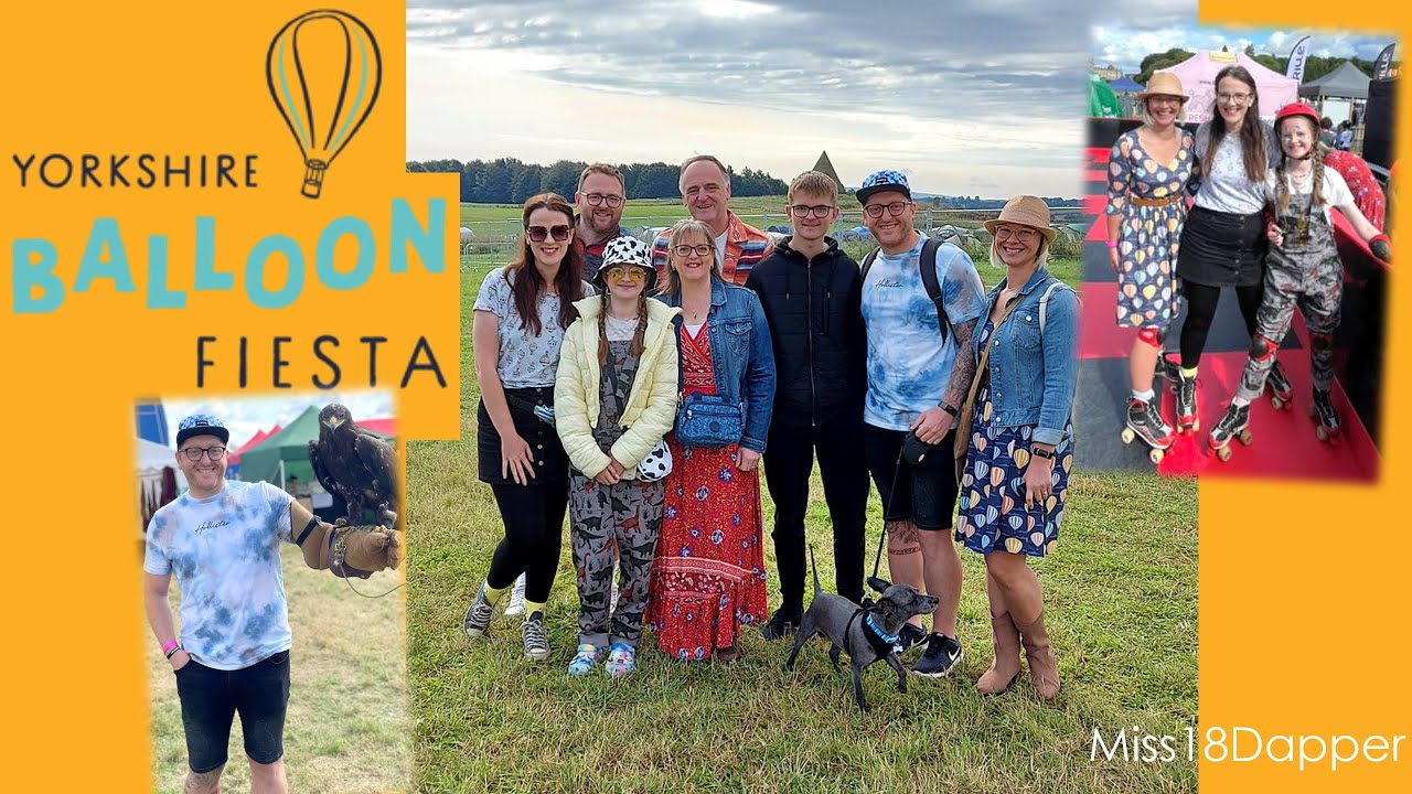 Yorkshire Balloon Fiesta | Family Day Out | Sam Ryder | Castle Howard | Miss18Dapper | August 2023