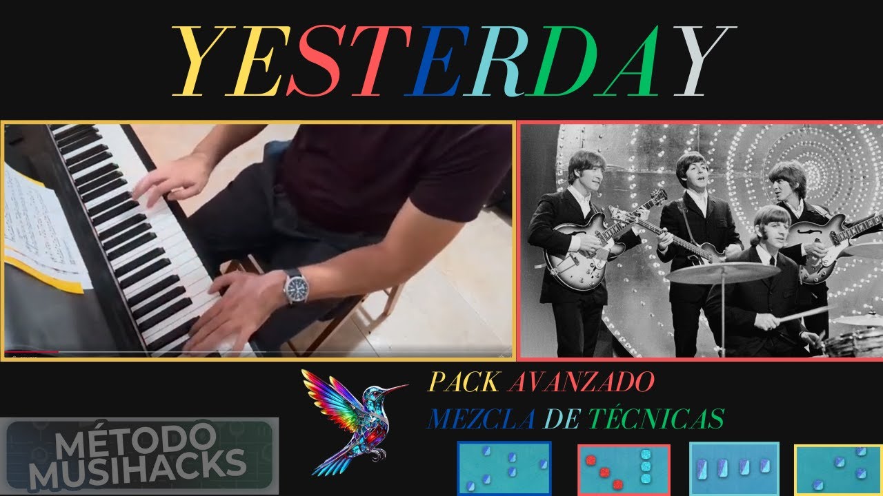 Yesterday , The Beatles- pack de partituras - @JaimeAltozano  - @musihacks- #pianocover