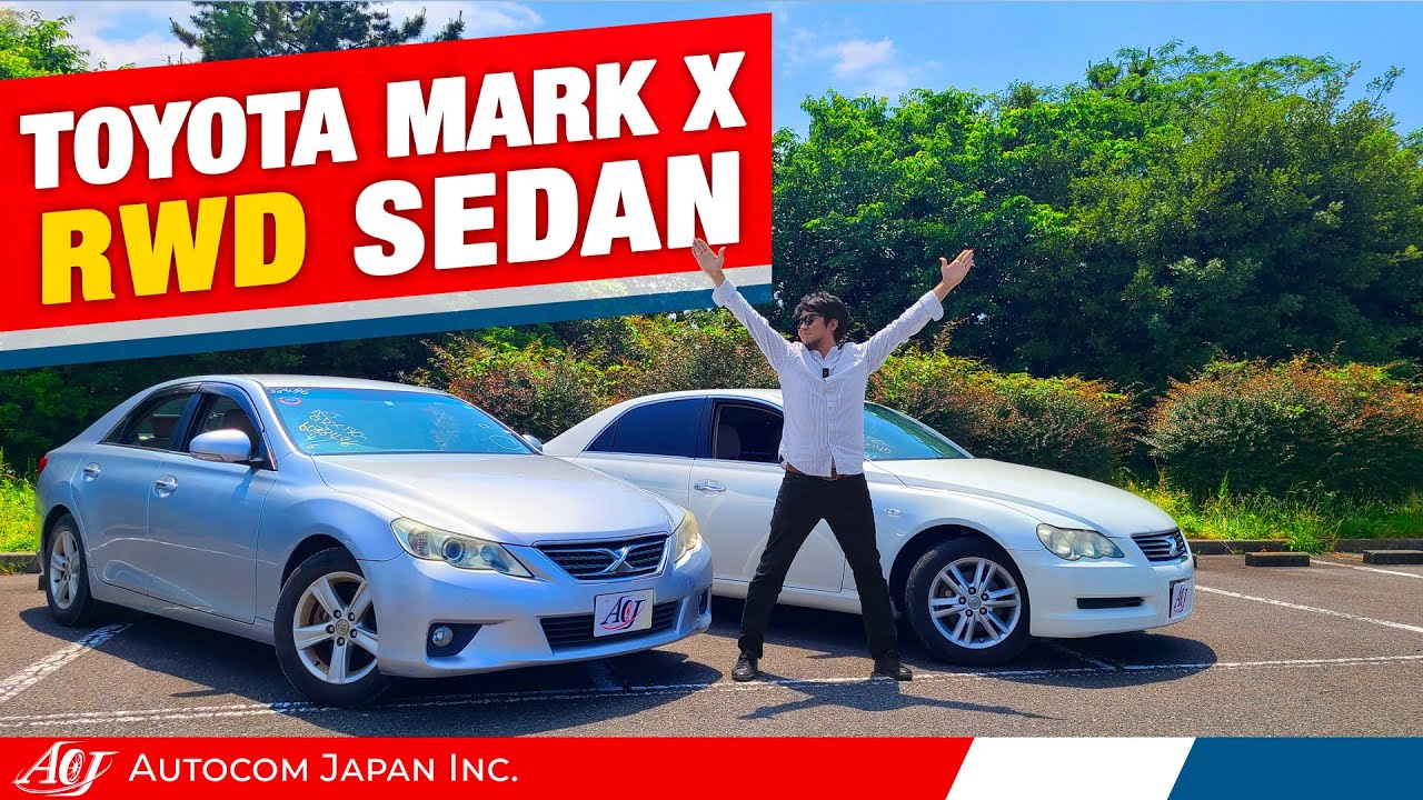 Toyota Mark X authentic rear-wheel-drive sedan | Buy used Mark X from Japan