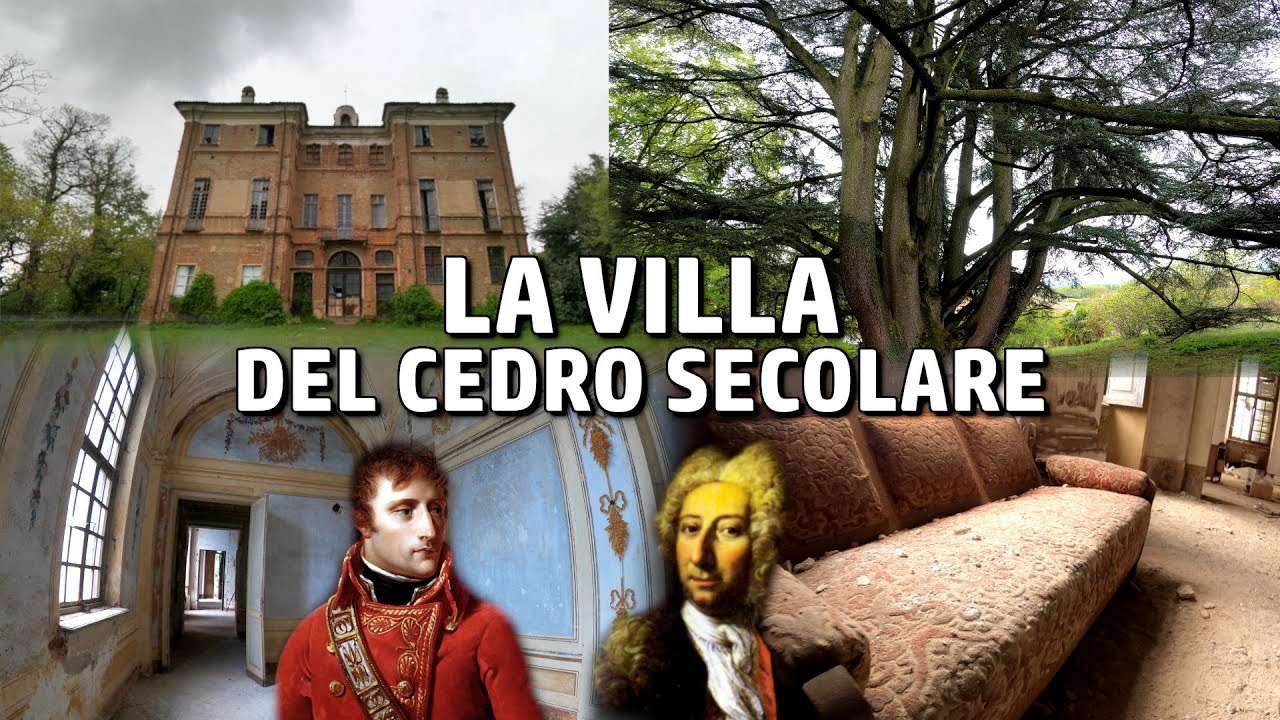 VILLA ABBANDONATA SOTTO UN CEDRO DI 300 ANNI! CI DORMÌ NAPOLEONE BONAPARTE! [Urbex Italia]