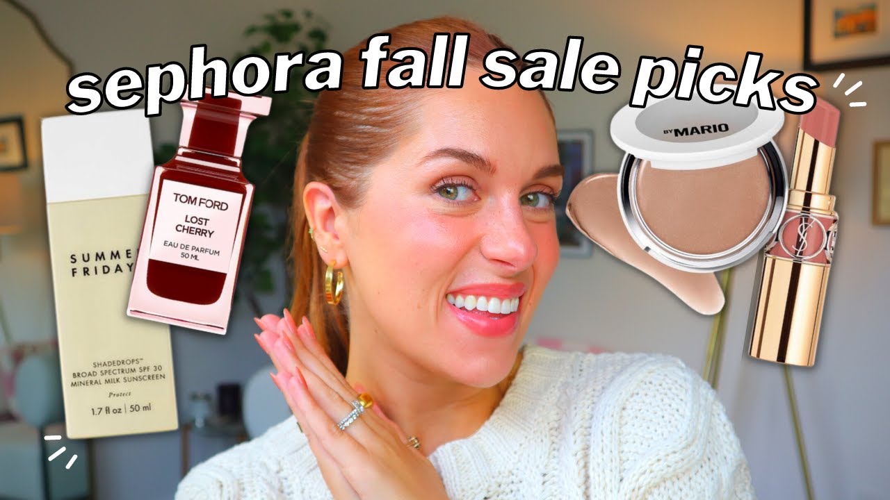 SEPHORA 2022 HOLIDAY SALE PICKS // makeup, skincare, haircare and perfume! 🛍
