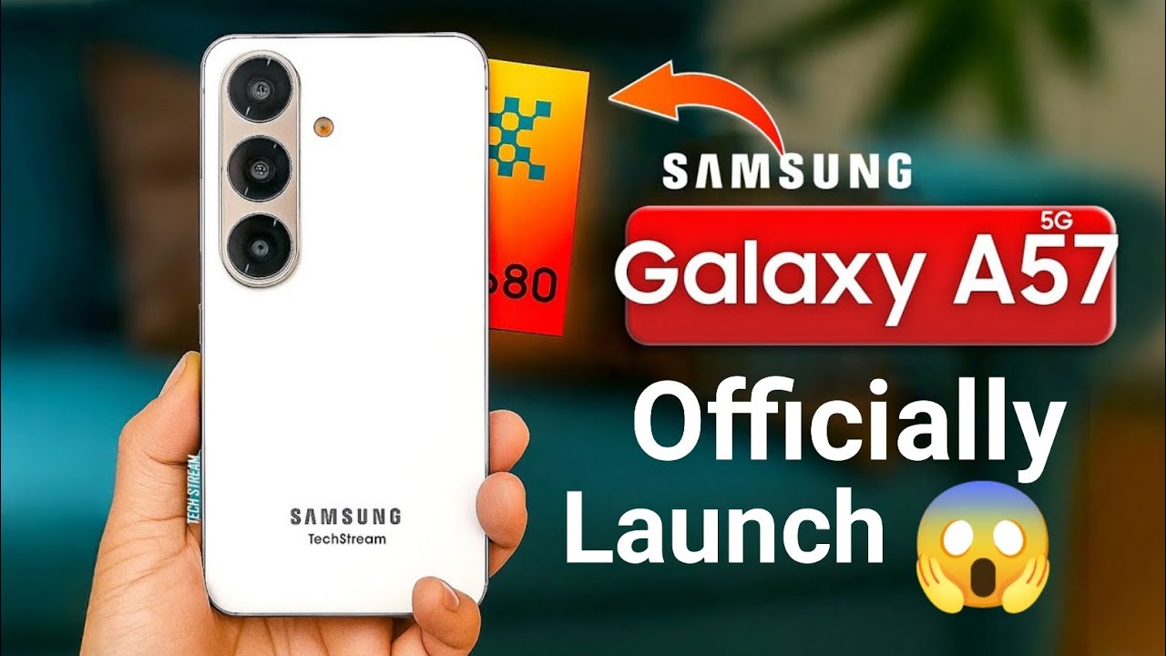 Samsung Galaxy A57 5G FINALLY Launched 🔥 | 120Hz AMOLED, 50MP Camera | Price & Full Details