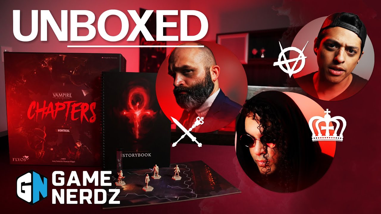 Vampire: The Masquerade CHAPTERS Unboxing