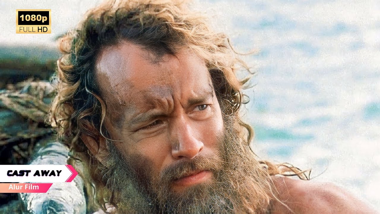 TERDAMPAR DISEBUAH PULAU SELAMA 4 TAHUN - ALUR CERITA FILM CAST AWAY #alurceritafilm