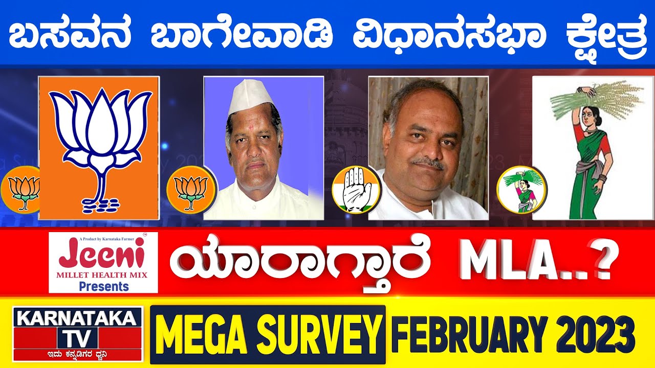 Karnataka Election Survey February 2023 | Basavana Bagevadi Constituency | Karnataka TV