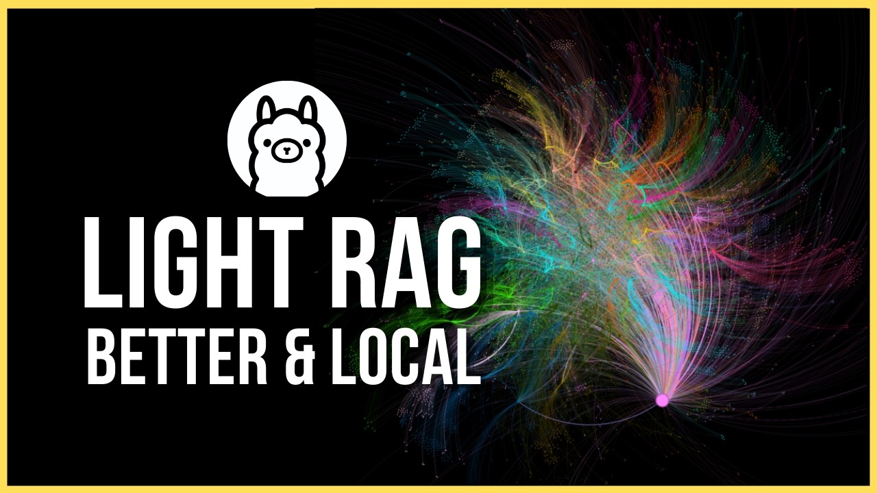 Локальный LightRAG: альтернатива GraphRAG, но полностью локальная с Ollama