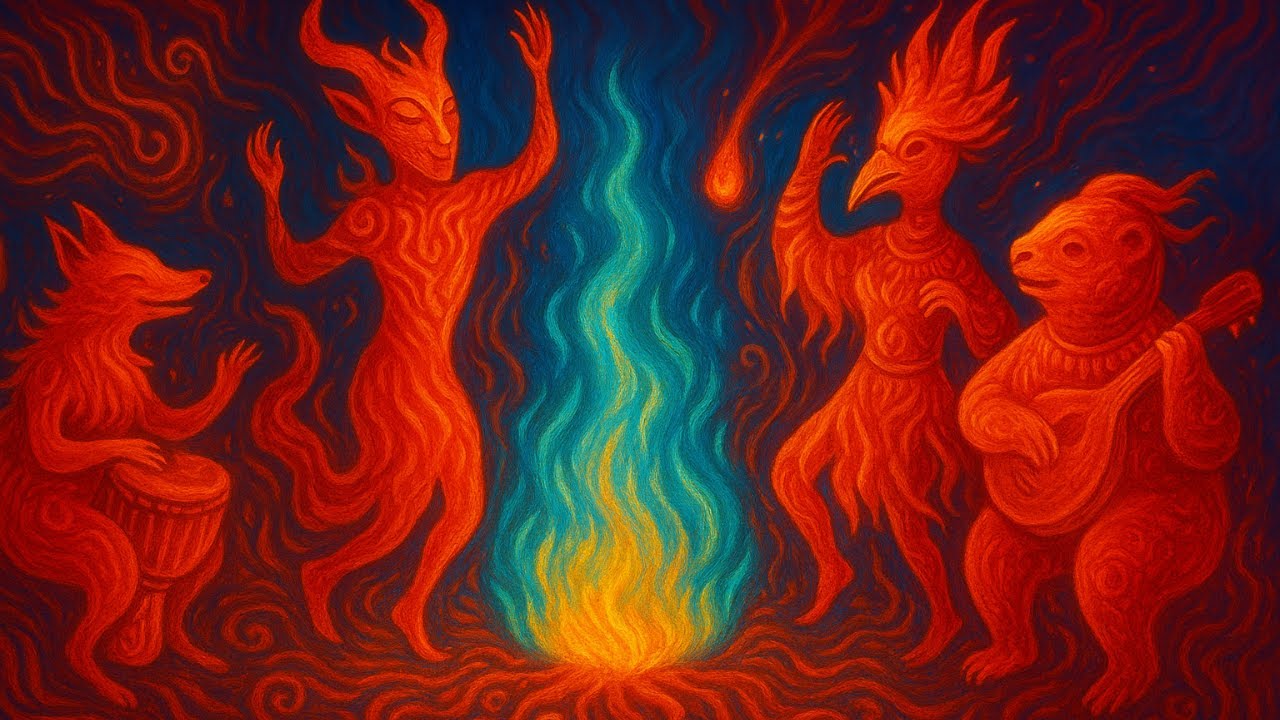Songs of the Fire Spirits (Mix) — Shamanic • Psychedelic • Organic Downtempo • Folktronica