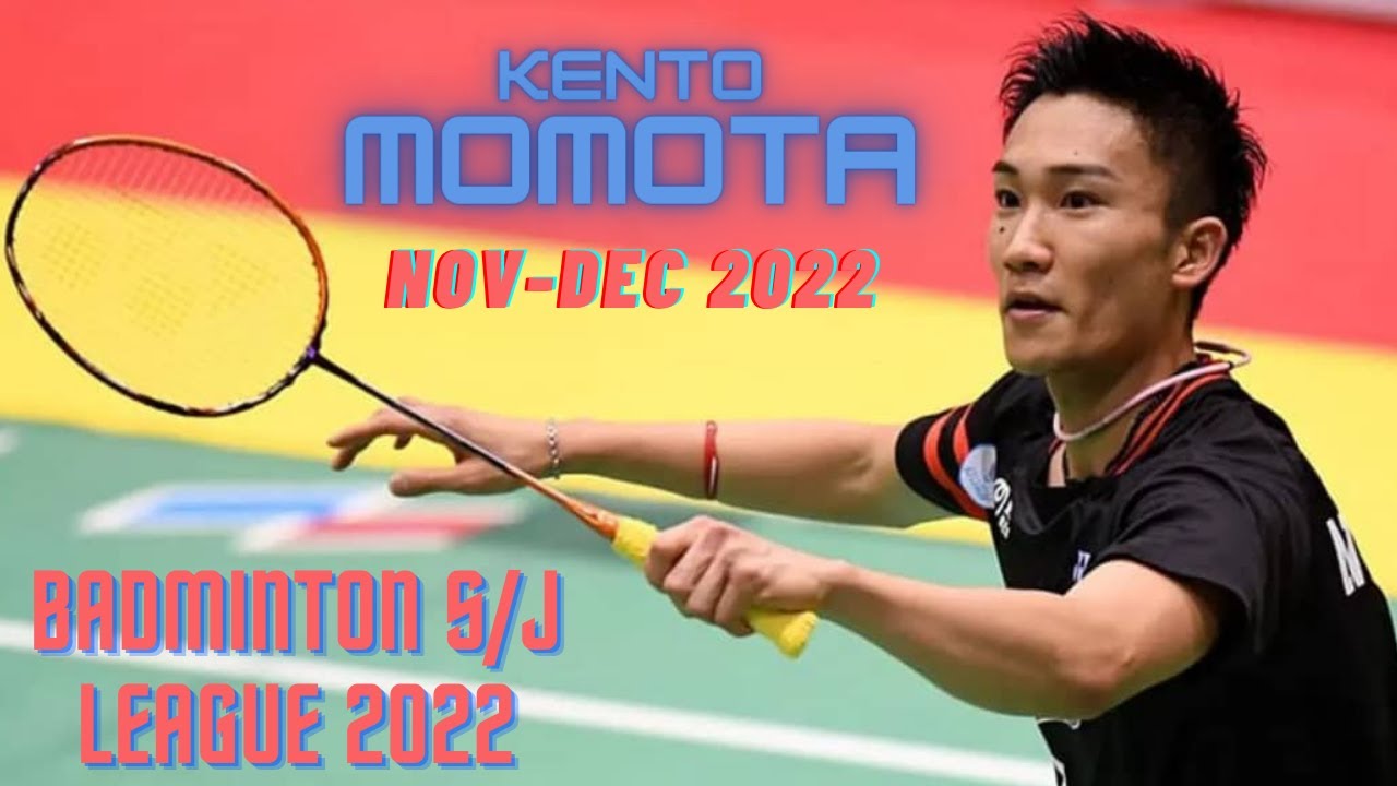 [60FPS] All Kento Momota Highlights | Badminton S/J League 2022 [November&December 2022]