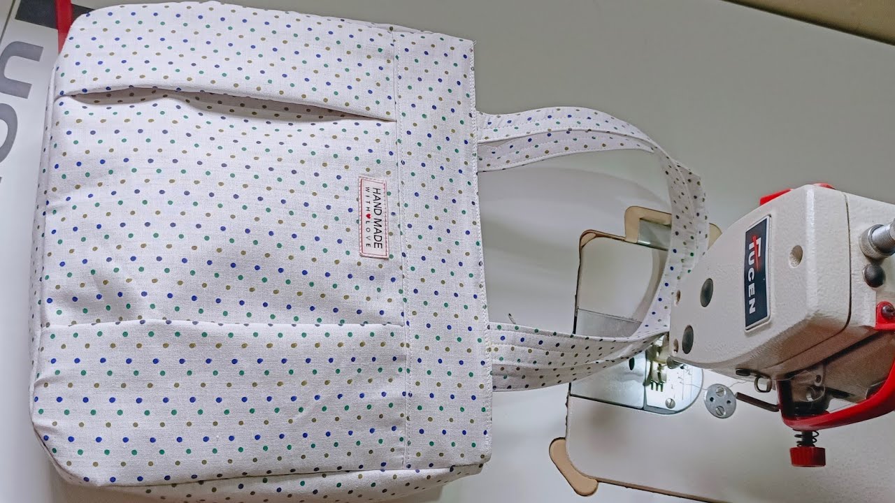 रेडीमेड स्टाइल हॅन्डबॅग बनाये घर पर ही-handbag making at home with cloth/bag banane ka tarika