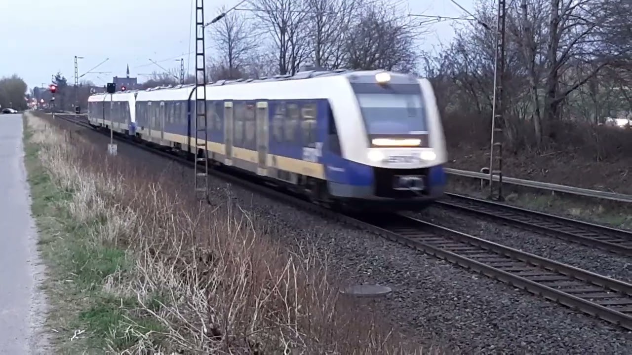 Lint Triebwagen von Erix auf der Strecke Hannover-Hildesheim