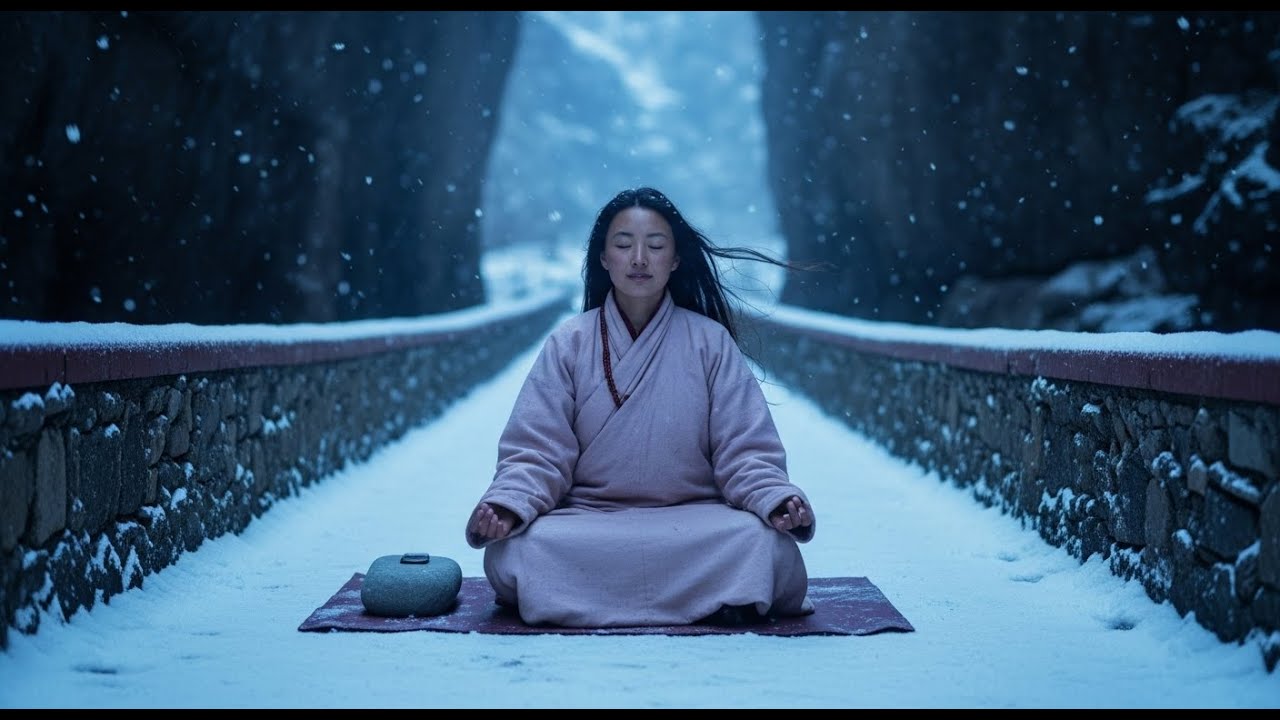 Journey Through Himalayan Silence – Deep Healing and Tranquil Tibetan Meditation for Restful Sleep