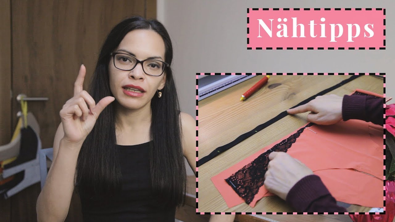 Falzgummi bei Dessous verarbeiten I Tipps & Tricks