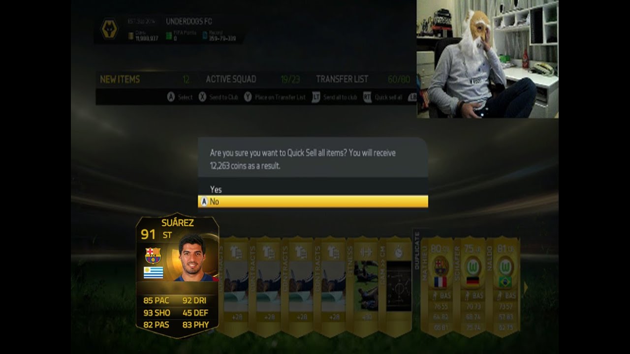 DISCARDING INFORM OMGG!! - FIFA 15 DISCARDING 25K PACK OMG!!!