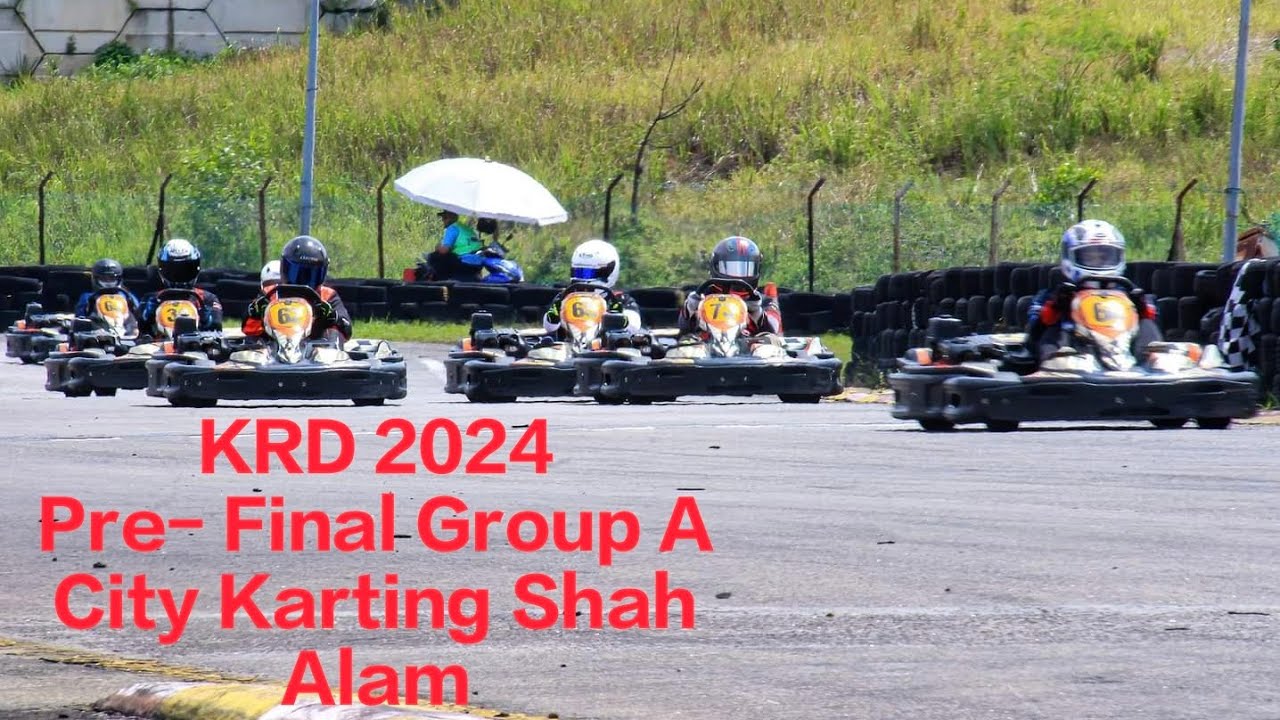 🏁KRD R1/2024 - 4/1/24 FUNKART MASTER Pre-Final P2. City Karting Shah Alam