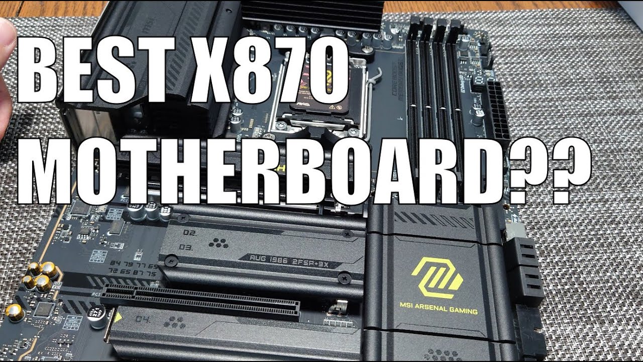 Распаковка и обзор MSI MAG X870 Tomahawk
