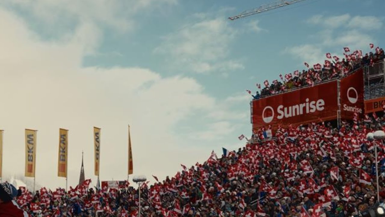 Experience Sunrise Moments at the #skiworldcup in #adelboden 🎿