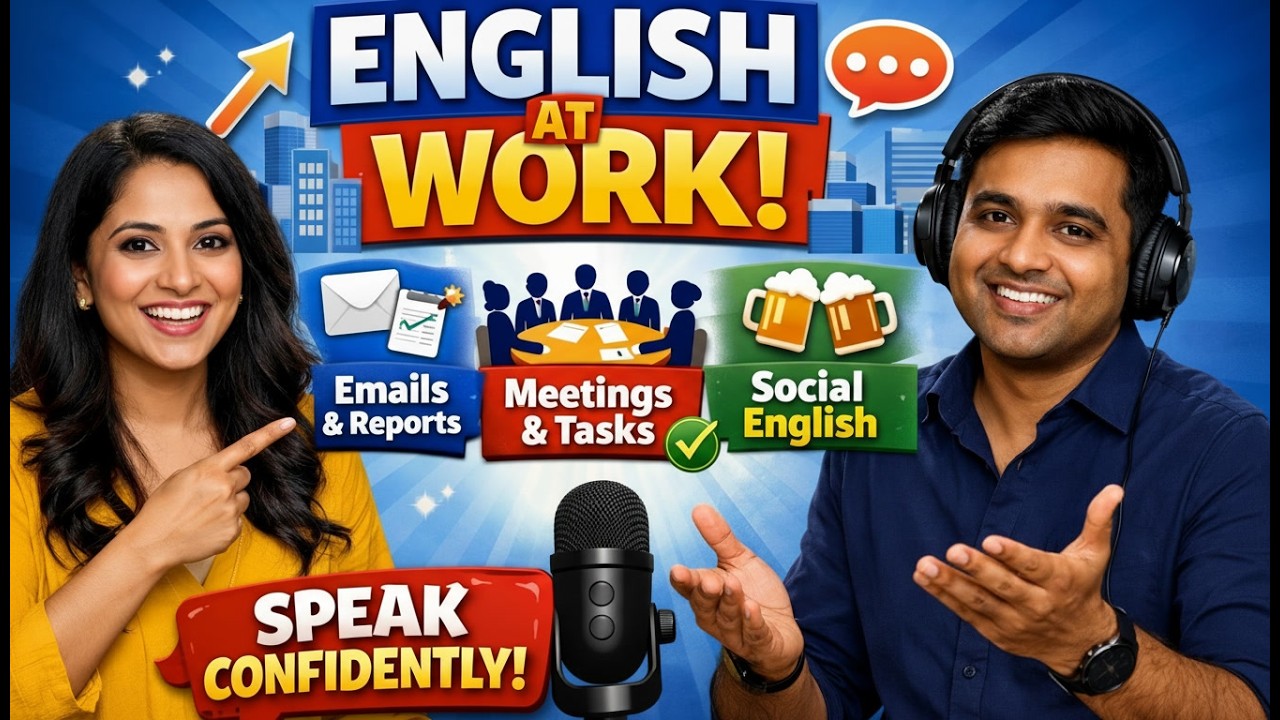 English at Work | Professional English for Emails, Meetings & Office Conversations