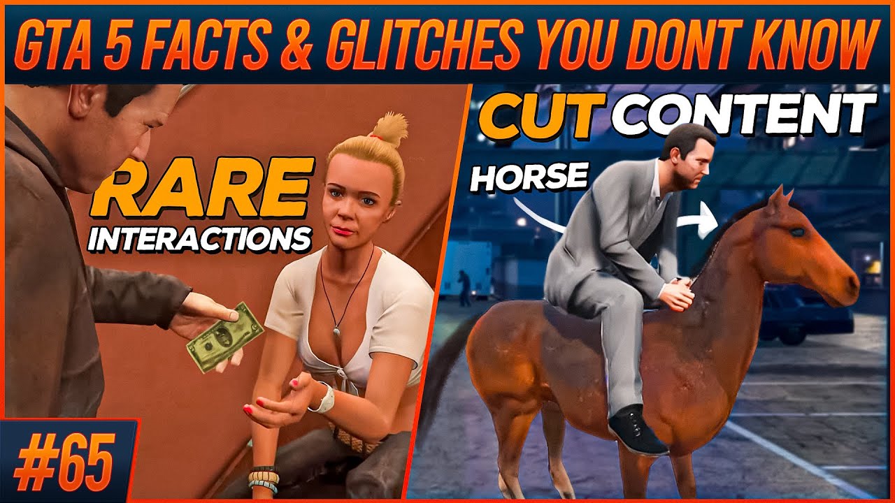 GTA 5 Facts and Glitches You Don't Know #65 (From Speedrunners)