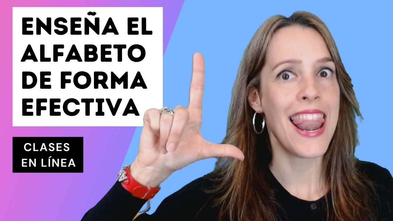 😉 Cómo Enseñar el ABECEDARIO en ESPAÑOL a Niños de 3 años en adelante de forma Efectiva y Divertida