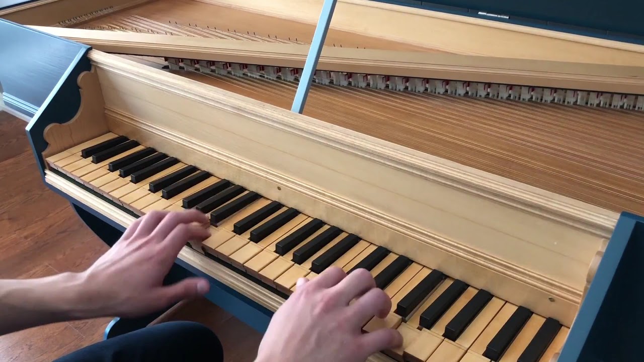 Bernardo Pasquini: Aria c-moll (No. 1) - Italian Virginal For Sale