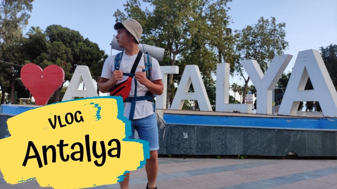 Otostopla Türkiye Turu: Turizm Cenneti Antalya gezisi. (Türklerden Çok Ruslar Var!!)