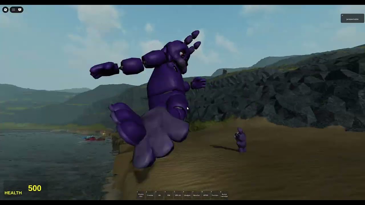freddy and friends go to a private beach