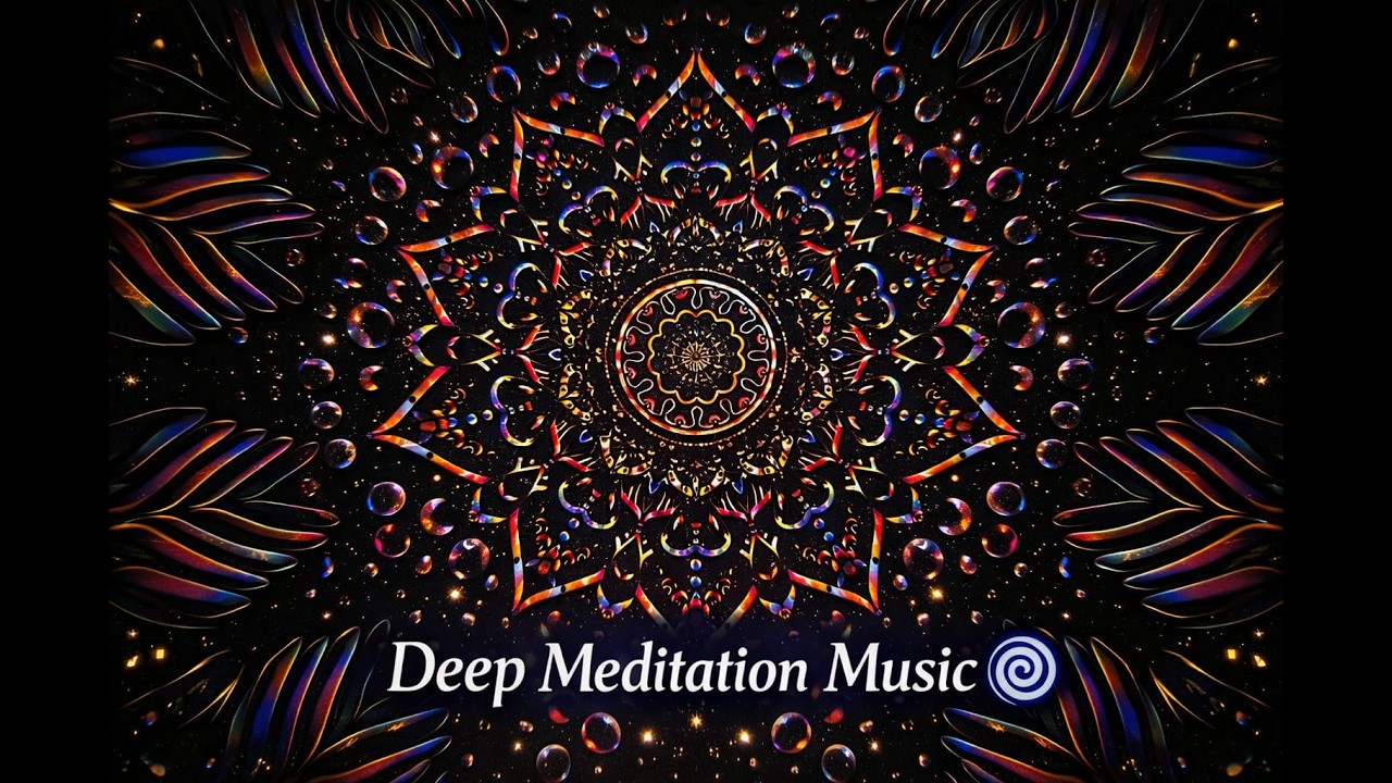 Deep Meditation Music 🌀 Mandala Visuals • Stress Relief • Inner Peace • 1 Hour