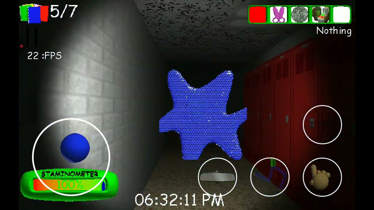 Baldi's Basics Remainged Flashlight Mode Mobile Port 