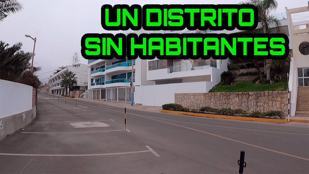 TODO UN DISTRITO VACIO EN LIMA? |||  HAY UNA CASA EN LA ISLA @MarkoTk