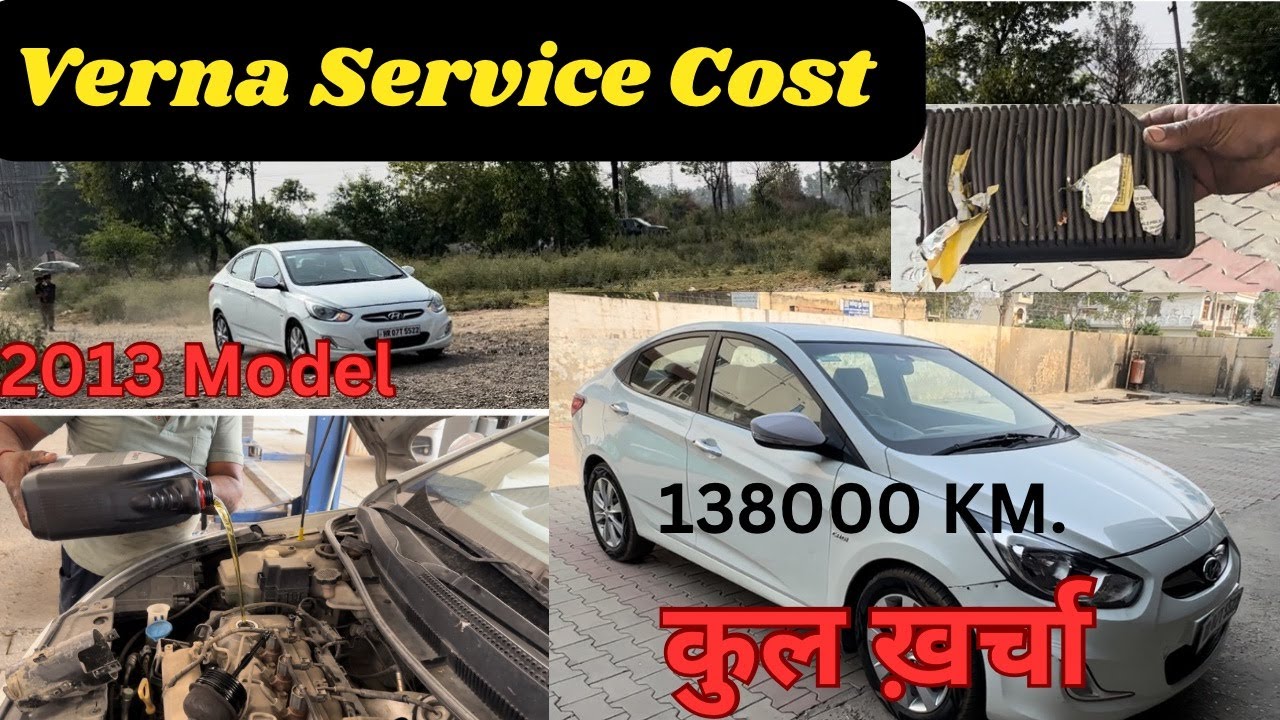 Verna Fludic Service Cost |2024 Verna Full Service Video