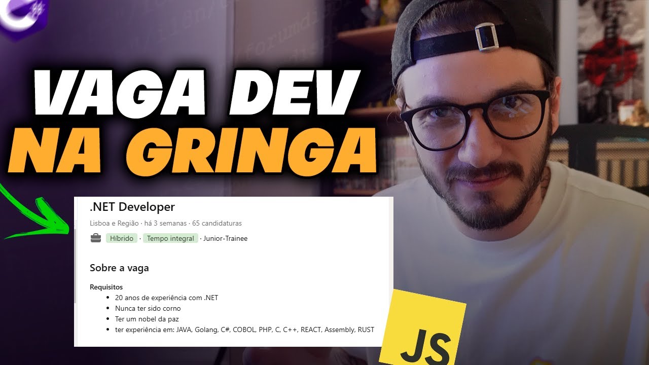 PROCURANDO VAGAS DE PROGRAMADOR NA GRINGA