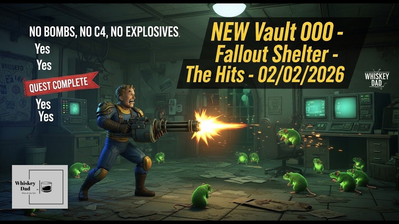 NEW Vault 000 - Fallout Shelter - The Hits - 02/02/2026