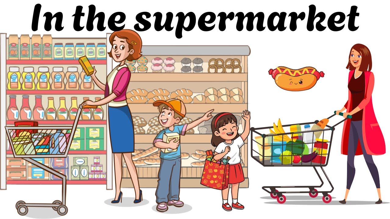 Supermarket Vocabulary + Quiz