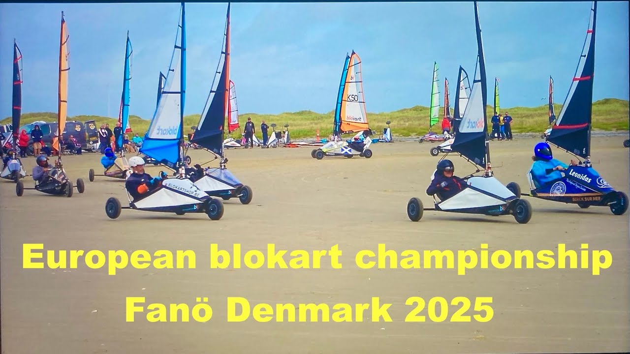 European Blokart Championship 2025. Fanö Denmark