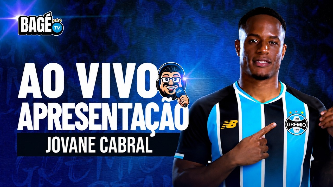 🔵AO VIVO🔵 | COLETIVA DE APRESENTA&Ccedil;&Atilde;O DE JOVANE CABRAL