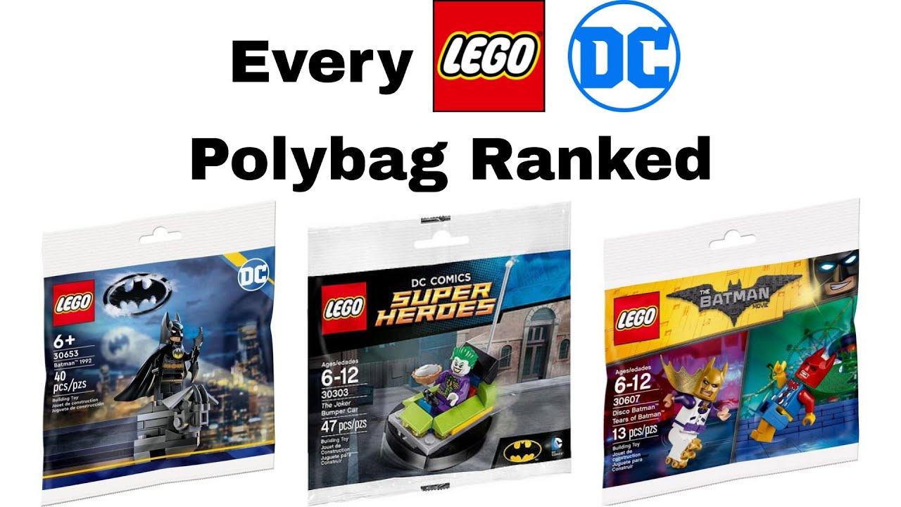 Рейтинг всех наборов LEGO DC Super Heroes Polybag