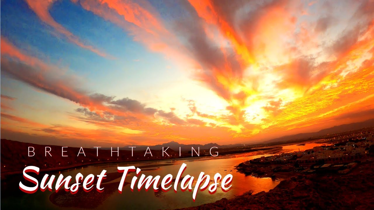 Beautiful Sunset Timelapse || GoPro Hero 9 (4K) || Sur, Oman || Oman Tourism || #ExperienceOman
