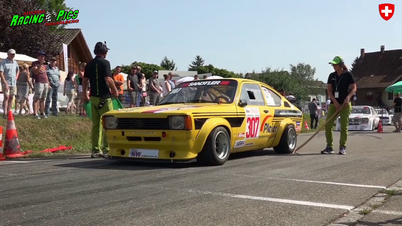 Opel Kadett C  + Ascona  Bergrennen Oberhallau 2017