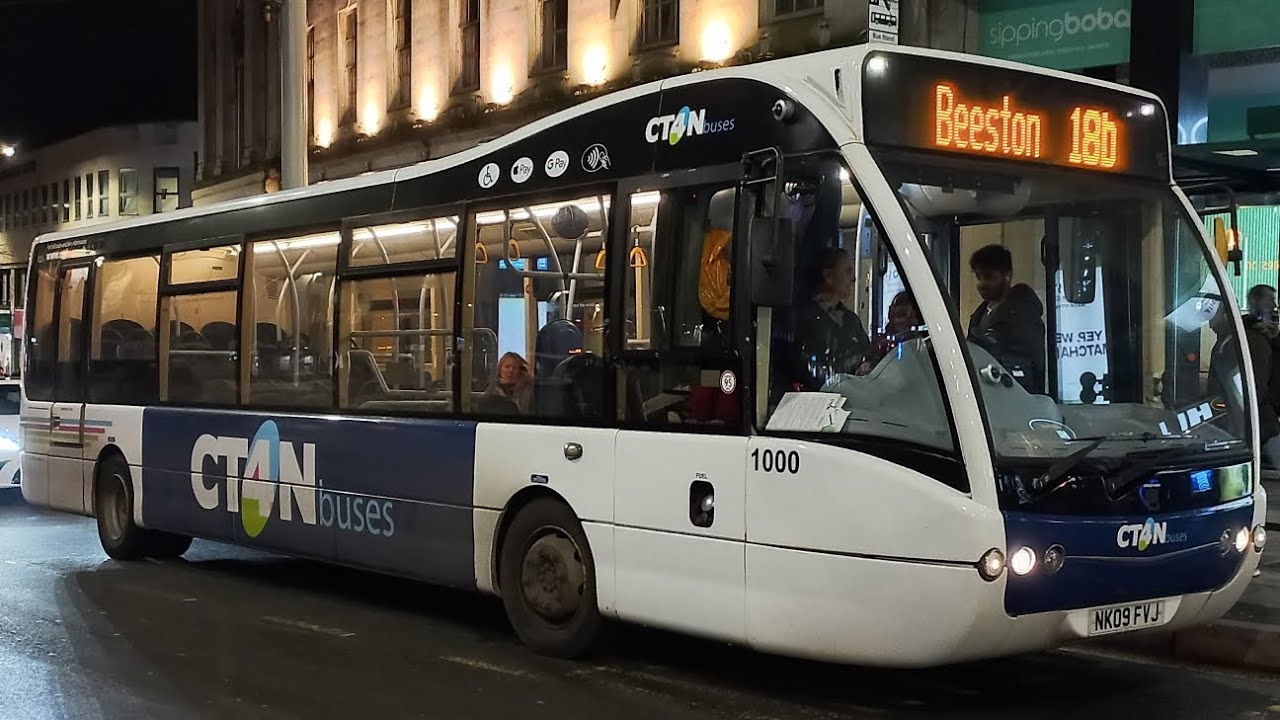 *Thrash down* CT4N 1000 (NK09 FVJ) Optare Versa | Route 18B