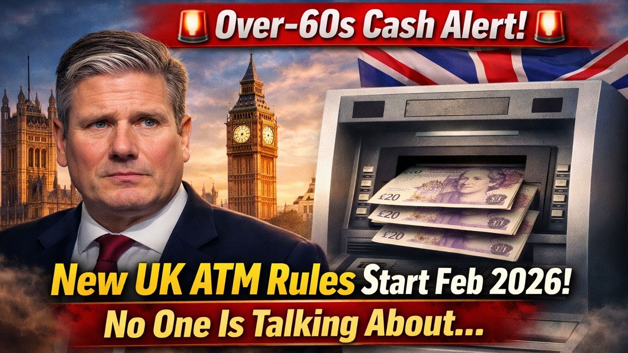 Over-60s Cash Alert: New UK ATM Rules Begin Feb 2026 | What&rsquo;s Really Changing