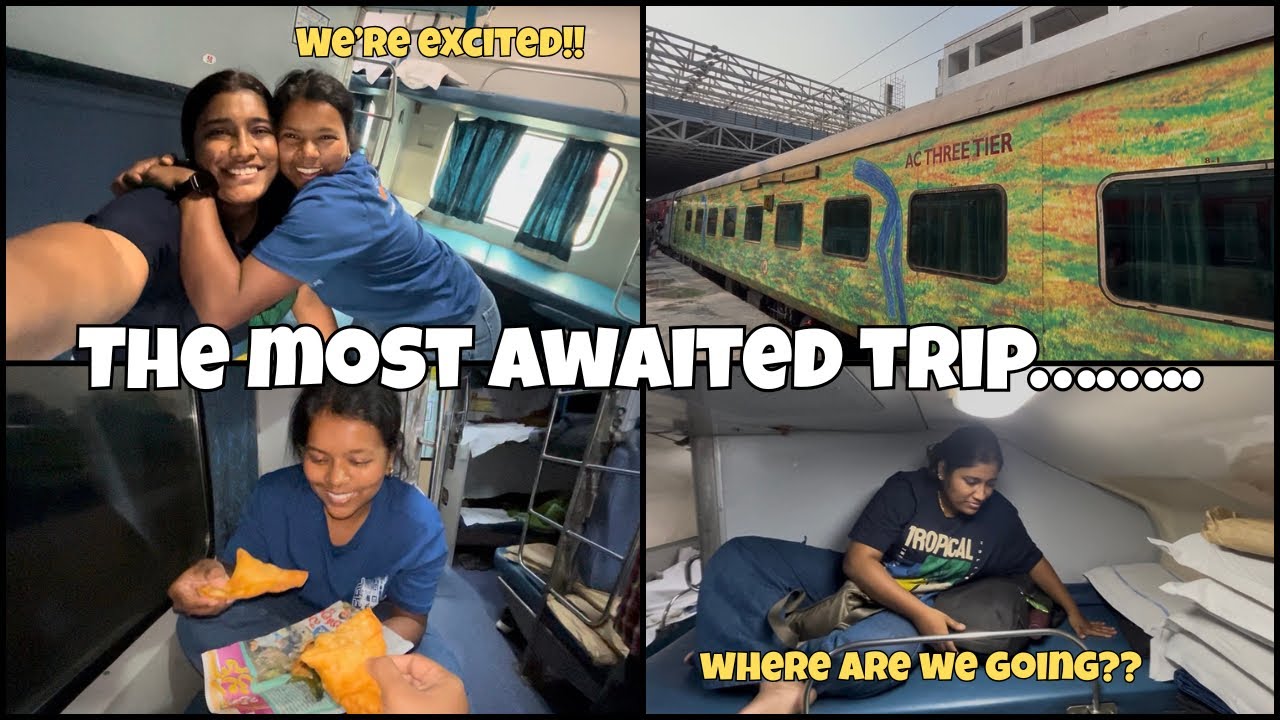 The most awaited trip begins here… Watch the vlog to know where we’re up to 😉 | Part 1